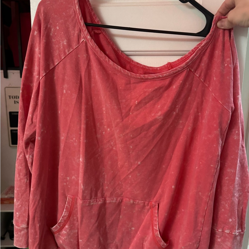 Torrid off shoulder active sweater